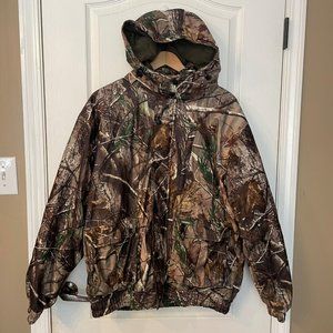 Remington | Realtree Camo Hunting Coat Men's XL Quilted Lining Thick Outdoor